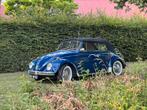 Kever Cabriolet 1500, 1970, Auto's, Oldtimers, Achterwielaandrijving, Zwart, Cabriolet, Leder