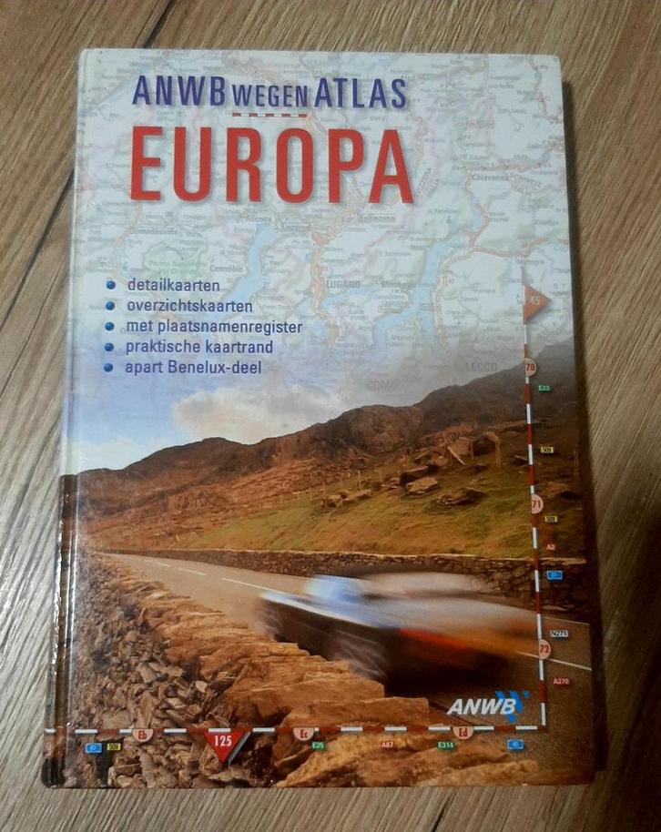 Europese Wegenatlas van de ANWB., Boeken, Atlassen en Landkaarten, Zo goed als nieuw, Overige atlassen, Ophalen of Verzenden