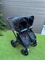 zwarte Bugaboo Donkey 5 Duo Twin kinderwagen incl. wiegjes, Kinderen en Baby's, Kinderwagens en Combinaties, Ophalen, Zo goed als nieuw