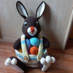 Paashaas met eieren in mandje - Gehaakt, Diversen, Ophalen of Verzenden, Zo goed als nieuw