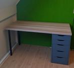 IKEA Alex Lagkapten bureau 140x60cm, Ophalen, Zo goed als nieuw, Bureau