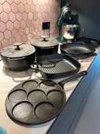 Ikea Vardagen Gietijzer Pannenset - Nieuwstaat, Huis en Inrichting, Ophalen, Pannenset, Zo goed als nieuw, Gietijzer