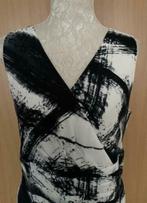 Bandolera jurk maat 46 [DM], Kleding | Dames, Jurken, Zwart, Maat 46/48 (XL) of groter, Ophalen of Verzenden, Zo goed als nieuw