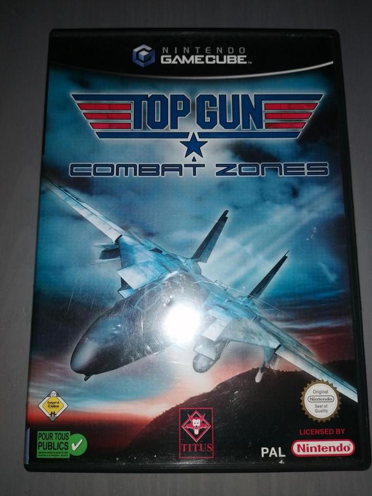 Top Gun: Combat Zones - GameCube, Spelcomputers en Games, Games | Nintendo GameCube, Gebruikt, Racen en Vliegen, 1 speler, Vanaf 7 jaar
