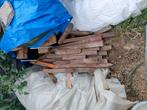 Piketpaaltjes, Doe-het-zelf en Verbouw, Hout en Planken, Gebruikt, Minder dan 25 mm, Ophalen of Verzenden, Plank