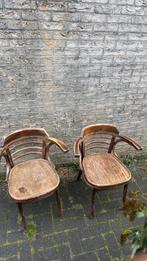 Kroeg stoelen, Huis en Inrichting, Stoelen, Ophalen, Gebruikt, Bruin