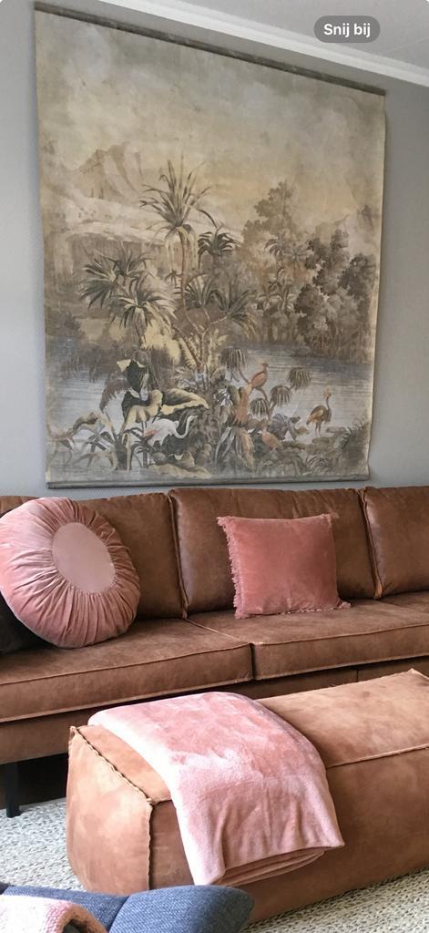 HK Living Schoolplaat Jungle - Wanddecoratie, Huis en Inrichting, Woonaccessoires | Wanddecoraties, Zo goed als nieuw, Ophalen of Verzenden