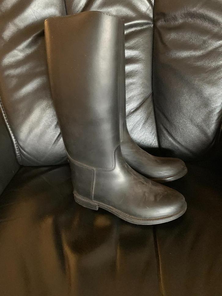 Paardrijlaarzen Fouganza Essensole maat 34, Dieren en Toebehoren, Paardrijkleding, Gebruikt, Kinderen, Schoeisel, Dressuur, Ophalen of Verzenden