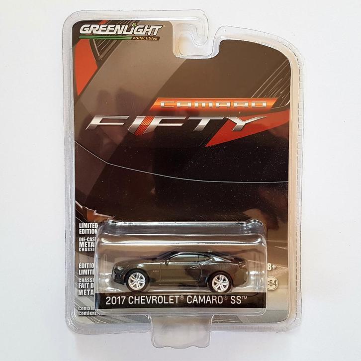 Greenlight 2017 Chevrolet Camaro SS 1:64, Hobby en Vrije tijd, Modelauto's | Overige schalen, Nieuw, Auto, Verzenden