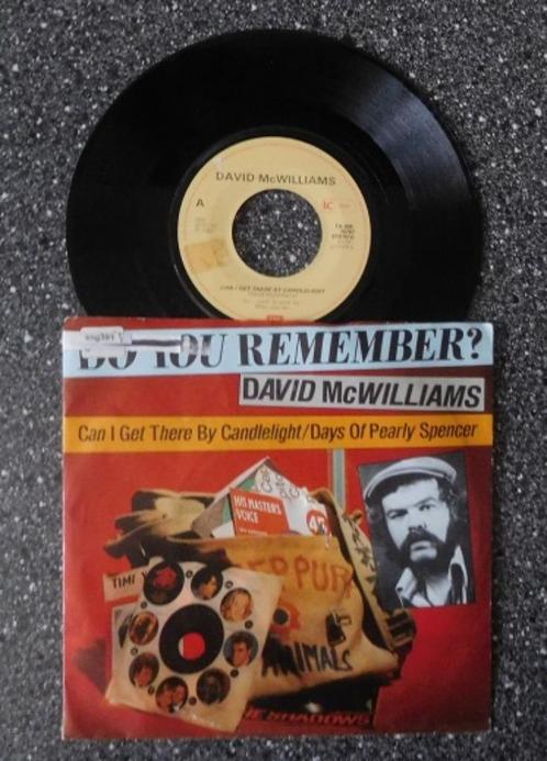 David McWilliams - can I get there by candlelight & days of, Cd's en Dvd's, Vinyl Singles, Ophalen of Verzenden