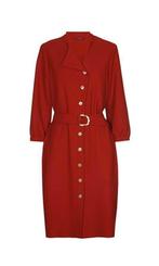 Caroline biss winterjurk nieuw, Bruin, Maat 42/44 (L), Nieuw, Ophalen of Verzenden