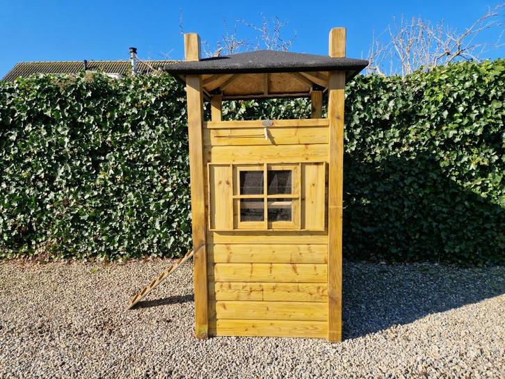 Kippenhok Hooiberg M | Nachthok Geïmpregneerd | Advies, Dieren en Toebehoren, Pluimvee | Toebehoren, Nieuw, Kippenhok of Kippenren