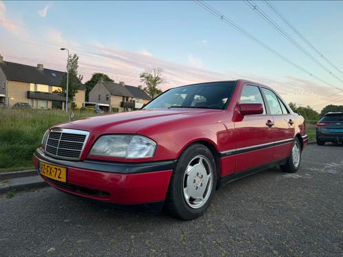 Mercedes-Benz C-Klasse 2.5 D C250 Oxykat 1994 Rood, Auto's, Mercedes-Benz, Particulier, C-Klasse, ABS, Airbags, Alarm, Bluetooth