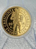 Dubbele Gouden Dukaat 2014 KNM - Zeldzaam!, Ophalen of Verzenden, Overige waardes, Losse munt, Goud