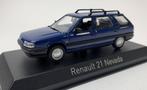 Renault 21 Nevada 2018 Blauw Schaal 1/43 Norev 512132, Hobby en Vrije tijd, Modelauto's | 1:43, Auto, Norev, Ophalen of Verzenden