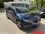 Fiat Tipo 1.6 MultiJet 16v Business Lusso, Leder, Navi, Auto's, Voorwielaandrijving, Gebruikt, 4 cilinders, Blauw