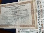 Oude Aandeel Madoera Stoomtram Maatschappij 1904, Postzegels en Munten, Aandelen en Waardepapieren, Verzenden, Voor 1920, Aandeel