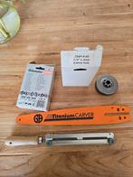 Complete hout carving set voor Stihl kettingzaag, Tuin en Terras, Hand-tuingereedschap, Ophalen of Verzenden, Gebruikt