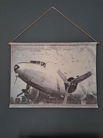 Wanddoek met Vliegtuig Afbeelding beschikbaar voor biedingen