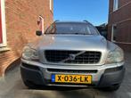 Volvo XC90 2.5 T Geartronic 2003 Grijs Youngtimer btw, Zwart, 7 stoelen, 2521 cc, Leder