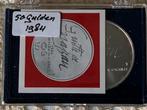 50 gulden munt Proof 1984 groeten uit Nassau met certificaat, Postzegels en Munten, Penningen en Medailles, Ophalen of Verzenden