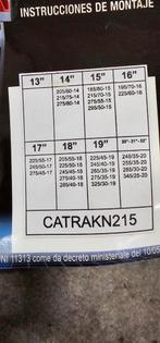 Maggi Trak 215 loopvlak sneeuwkettingen - Nieuwstaat!, Ophalen of Verzenden, Nieuw