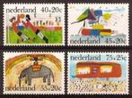 Nederland NVPH nr 1103/6 postfris Kinderpostzegels 1976, Postzegels en Munten, Postzegels | Nederland, Verzenden, Na 1940, Postfris
