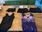 Turnpakjes en broekjes - gebruikt, Sport en Fitness, Turnen, Gebruikt, Zwart, Turnpak(je), Kindermaat 122 t/m 140