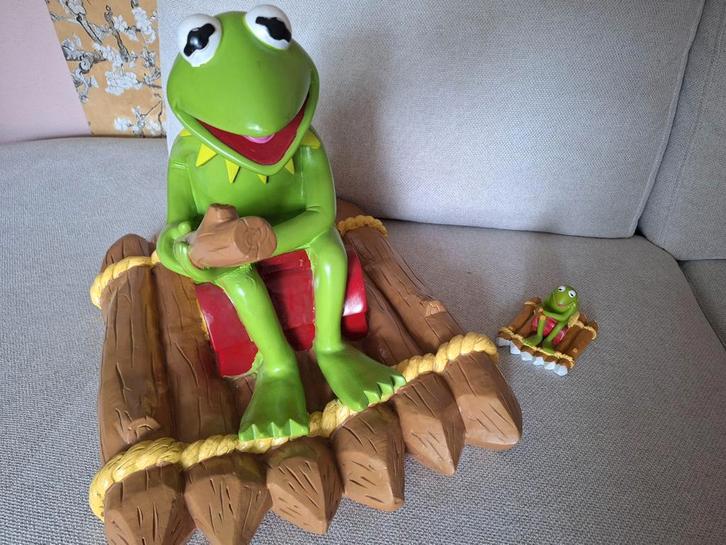Kermit op Vlot - Collector's Item 2000, Kinderen en Baby's, Speelgoed | Badspeelgoed, Gebruikt, Ophalen