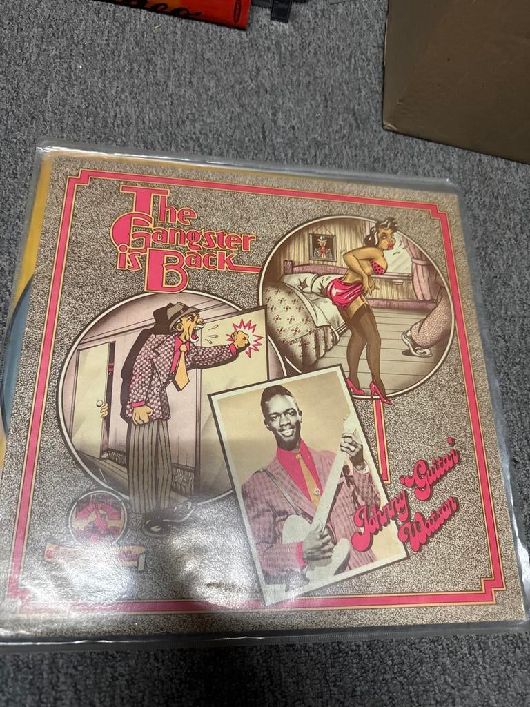 Johnny Guitar Watson - The Gangster Is Back LP, Ophalen of Verzenden, Gebruikt, 12 inch