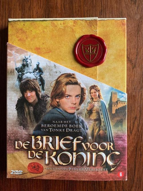 2-DVD De brief voor de koning; Pieter Verhoeff; Tonke Dragt, Cd's en Dvd's, Dvd's | Avontuur, Zo goed als nieuw, Boxset, Vanaf 6 jaar