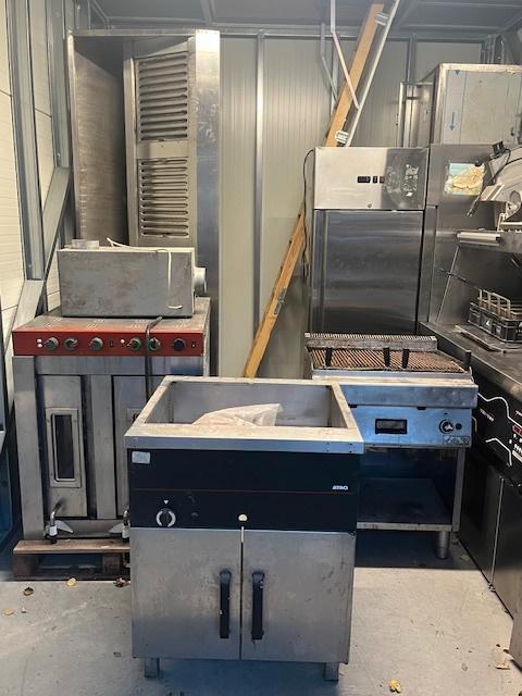 SPOED! Horeca inboedel Pizzaoven/RVS Vriezer/ afzuigkap enz., Witgoed en Apparatuur, Afzuigkappen, Zo goed als nieuw, Vrijstaand