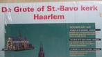 Bouwplaat Grote of St.- Bavokerk Haarlem, Ophalen of Verzenden