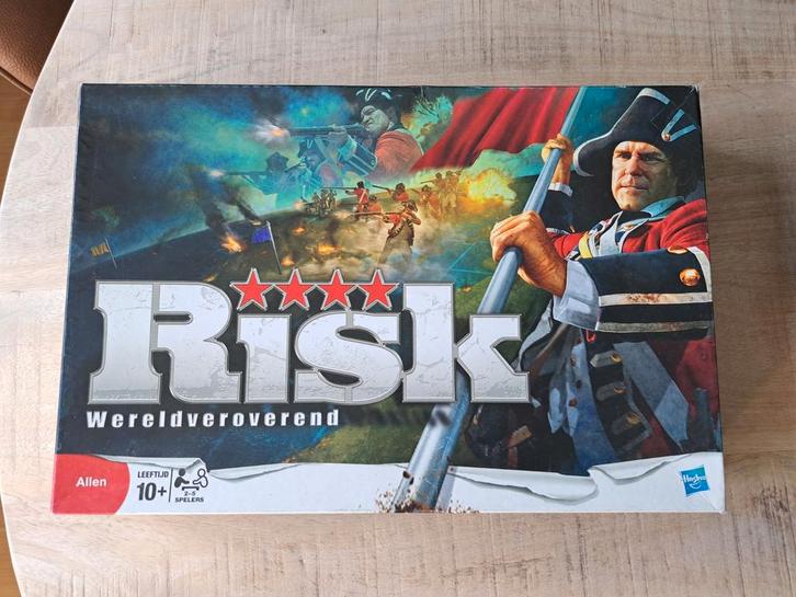 Risk Wereldveroverend bordspel, Hobby en Vrije tijd, Gezelschapsspellen | Bordspellen, Zo goed als nieuw, Drie of vier spelers