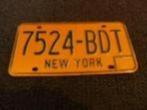 Kentekenplaat licenseplate New York USA, Auto's, Gebruikt, Ophalen of Verzenden
