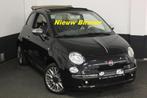 Fiat 500C 1.2*CABRIO*LOUNGE*1E EIGENAAR*AIRCO*WEINIG KM, Euro 5, Gebruikt, 4 cilinders, 4 stoelen