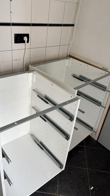 2x Ikea malm 3 lades zonder bovenkant - afbeelding 2