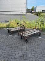 2 hele sterke transport karren, Doe-het-zelf en Verbouw, Transportwagens, Ophalen of Verzenden, Transportkar