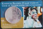 Coincard Jubileumsmunt 10 euro 2005 zilver, Ophalen of Verzenden, Koningin Beatrix, Euro's, Zilver