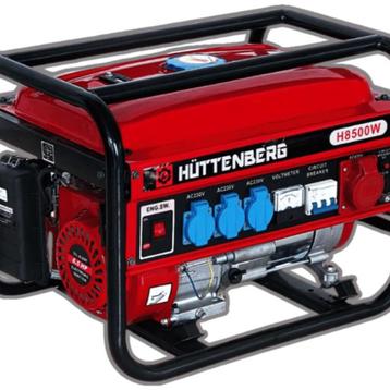 Huttenberg H8500 Generator – Krachtige Energie, Garantie beschikbaar voor biedingen