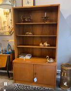 Vintage boekenkast/kast mid-century jaren 60/70, Vintage, 50 tot 100 cm, Zo goed als nieuw, 150 tot 200 cm