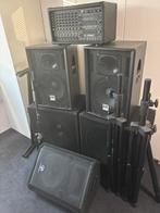 Complete PA set Peavey, HK-audio, SkyTec, Muziek en Instrumenten, Versterkers | Keyboard, Monitor en PA, Ophalen, Zo goed als nieuw