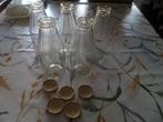 Glazen of flessen 0,5L, Glas of Glazen, Ophalen of Verzenden, Overige stijlen, Glas