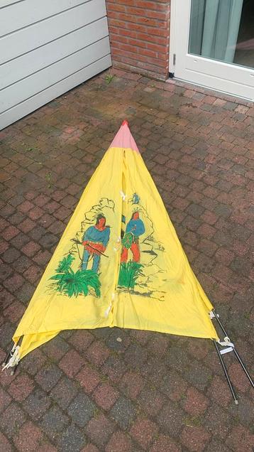 Indianen tipi tent /speeltent vintage  beschikbaar voor biedingen