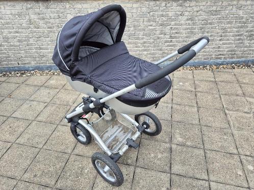 Mutsy 4Rider Joey zwart/zilver, Maxi-Cosi en campingbedje, Kinderen en Baby's, Kinderwagens en Combinaties, Gebruikt, Combiwagen
