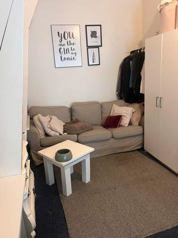 Beige Ikea Ektorp driezitsbank hoes