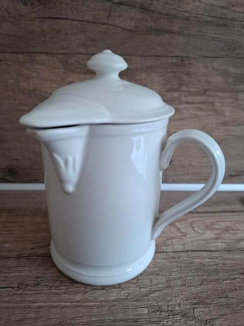 Oud stroopkannetje Petrus Regout Maastricht met stempel, Antiek en Kunst, Antiek | Servies los, Ophalen of Verzenden