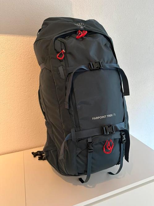 Backpack Osprey Farpoint TREK 75 - ZGAN - incl flightbag, Sieraden, Tassen en Uiterlijk, Tassen | Rugtassen, Zo goed als nieuw