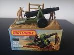 Lesney Matchbox Superfast #32 Field Gun with base in doosje, Ophalen of Verzenden, Zo goed als nieuw