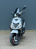 Piaggio ZIP 4t iGet 2022 Brom AMG Silver! FULL ALPHA, Ophalen, Zip, Zo goed als nieuw, Benzine